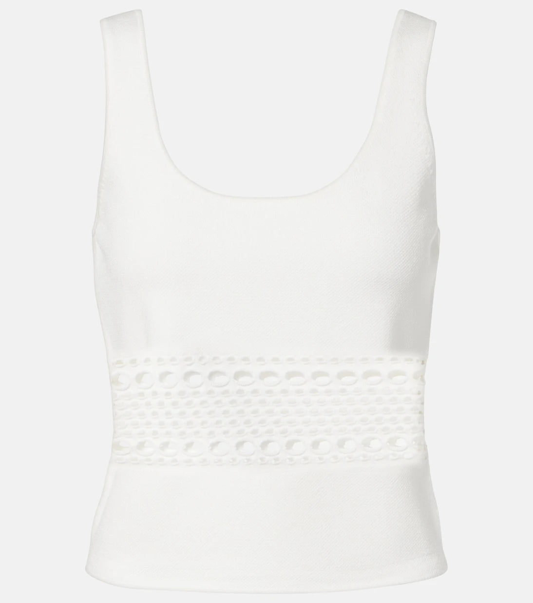Simkhai - Fitzgerald open-knit tank top