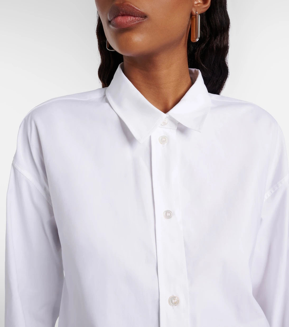 'S Max Mara - Adele cotton poplin shirt