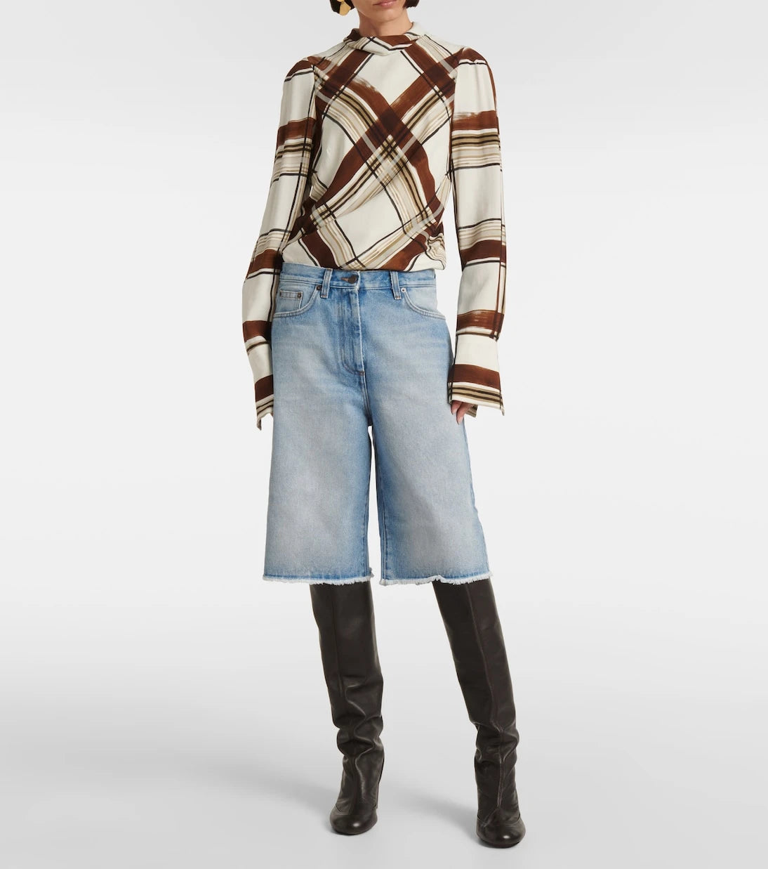 Dries Van Noten - Denim shorts