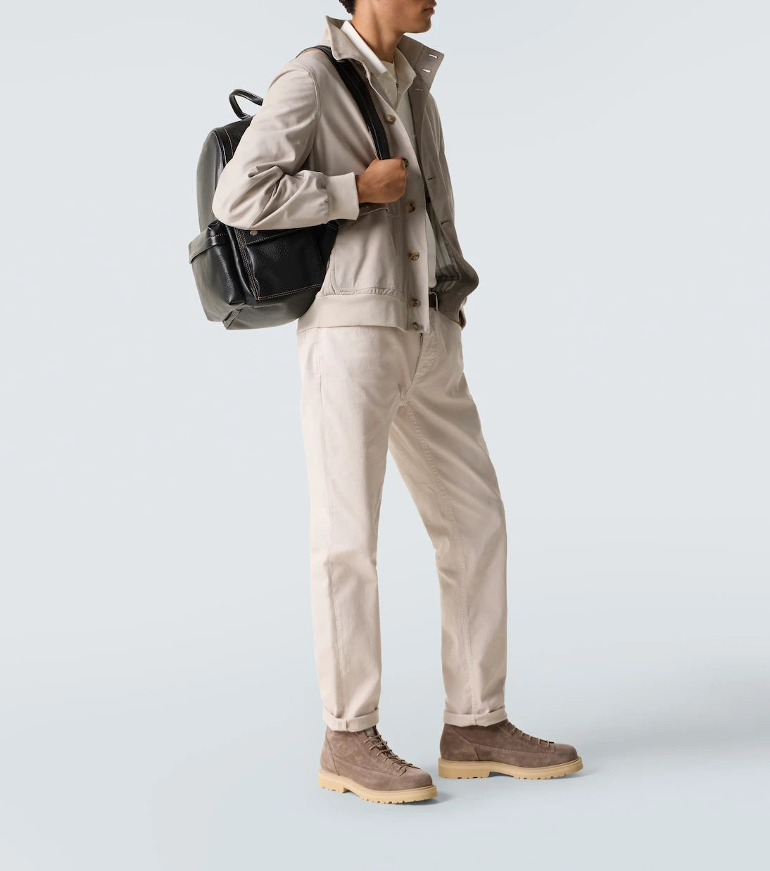 Brunello Cucinelli - Leather backpack