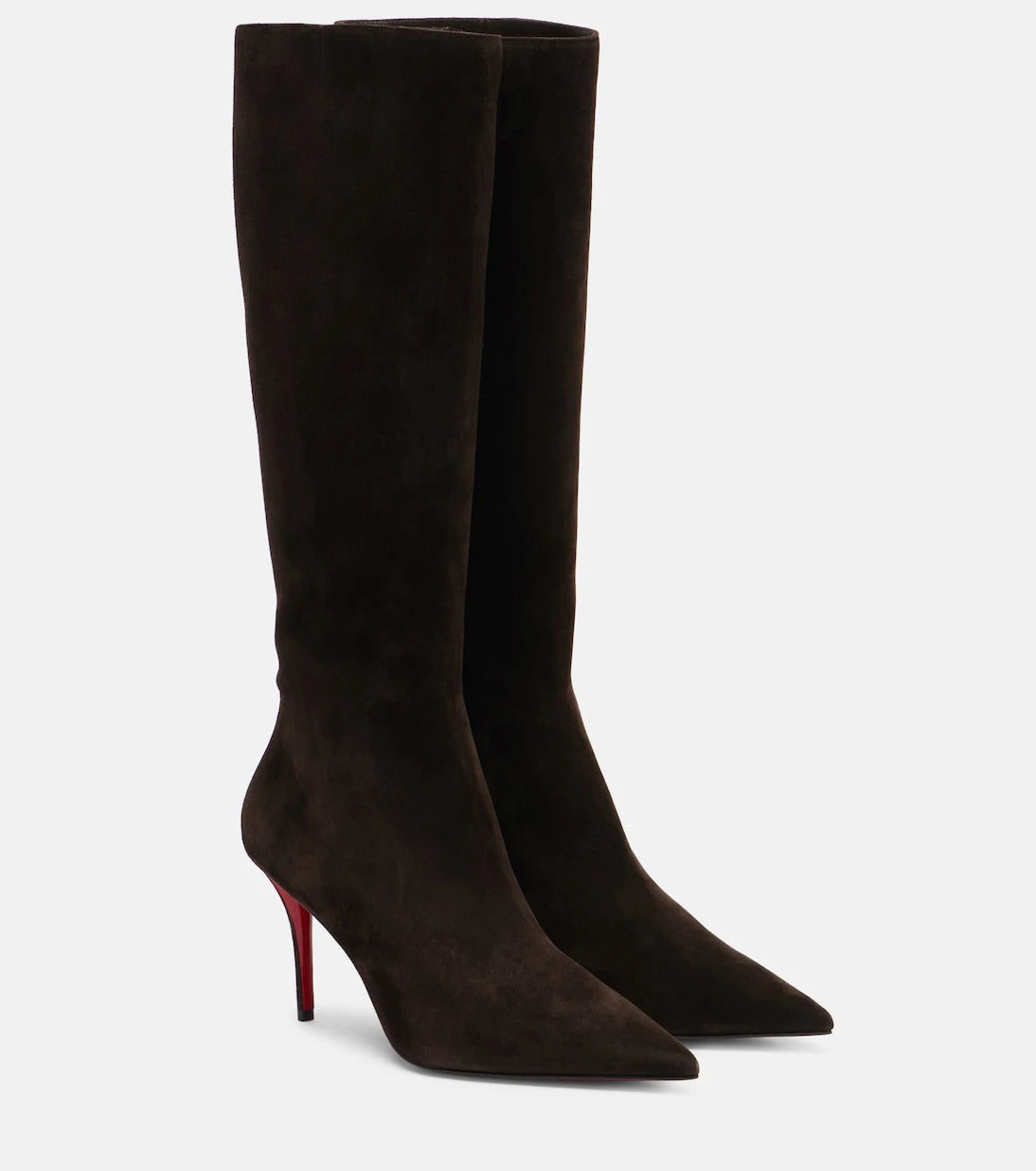 Christian Louboutin - Suede knee-high boots