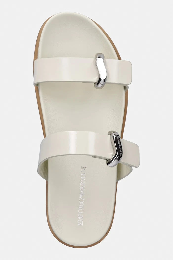 Emporio Armani Kadın Deri Terlik