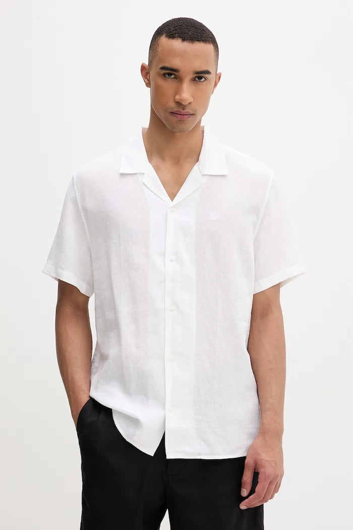 Calvin Klein Erkek Keten Gömlek