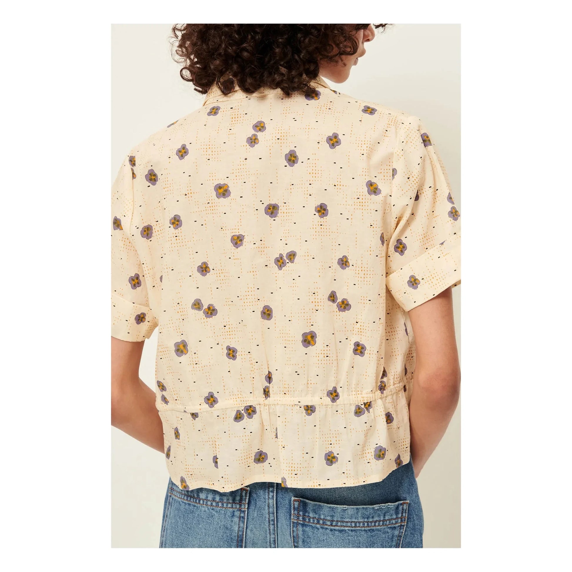 Sessùn - Chiavari cotton blouse | Cream