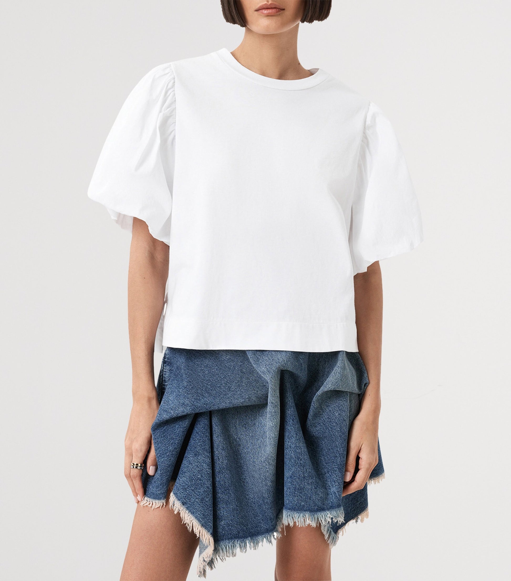 White Organic Cotton Jess T-Shirt