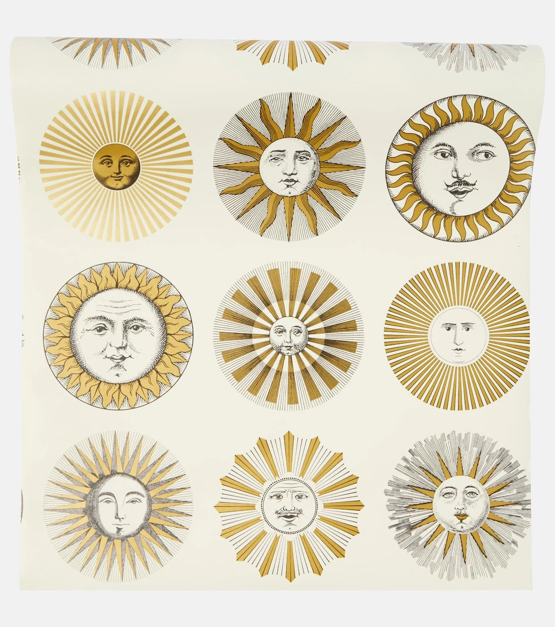 Fornasetti - ورق جدران x Cole & Son Soli