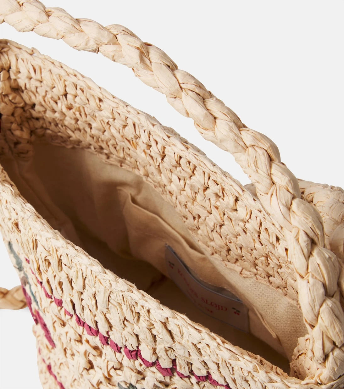 Konges Sløjd - Fiorella raffia crossbody bag