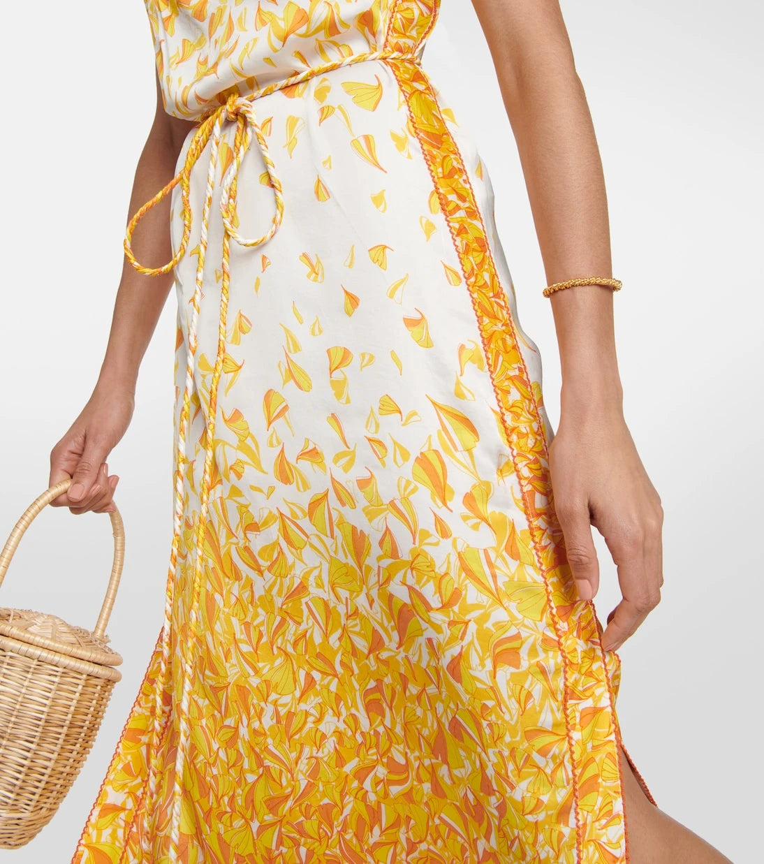 Poupette St Barth - Isabelle one-shoulder maxi dress