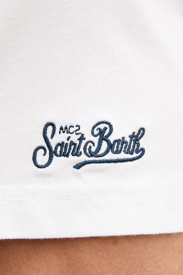 MC2 Saint Barth Erkek Pamuklu Tişört