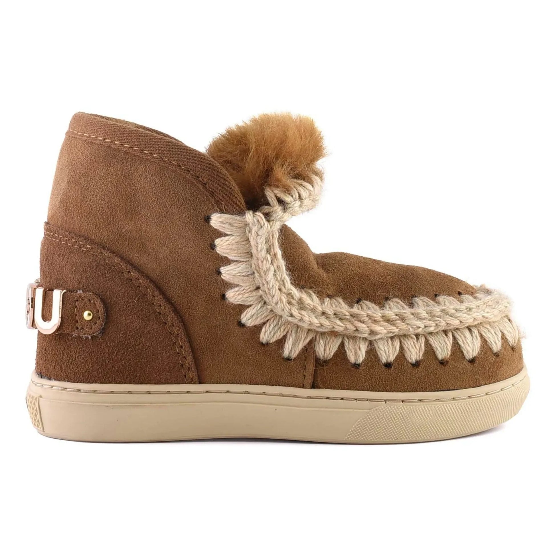 Mou - Boots Sneakers Eskimo Suede | Cognac