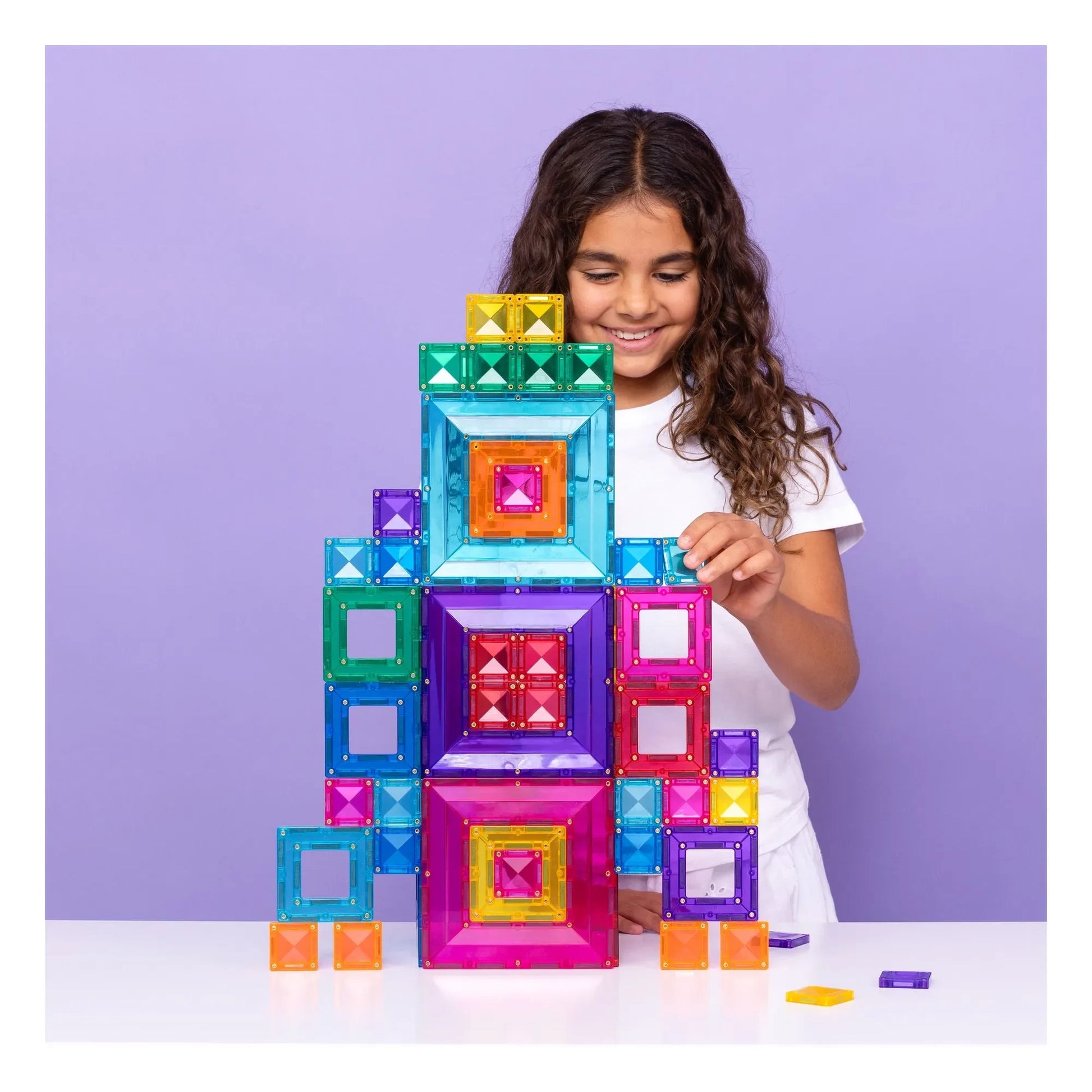 Connetix - Bright Portal pack - 48 pieces | Rainbow