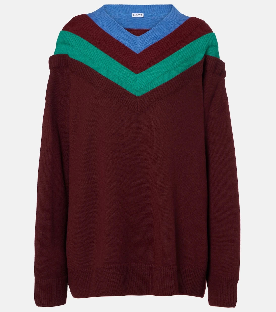 Loewe - Trompe l'œil wool sweater