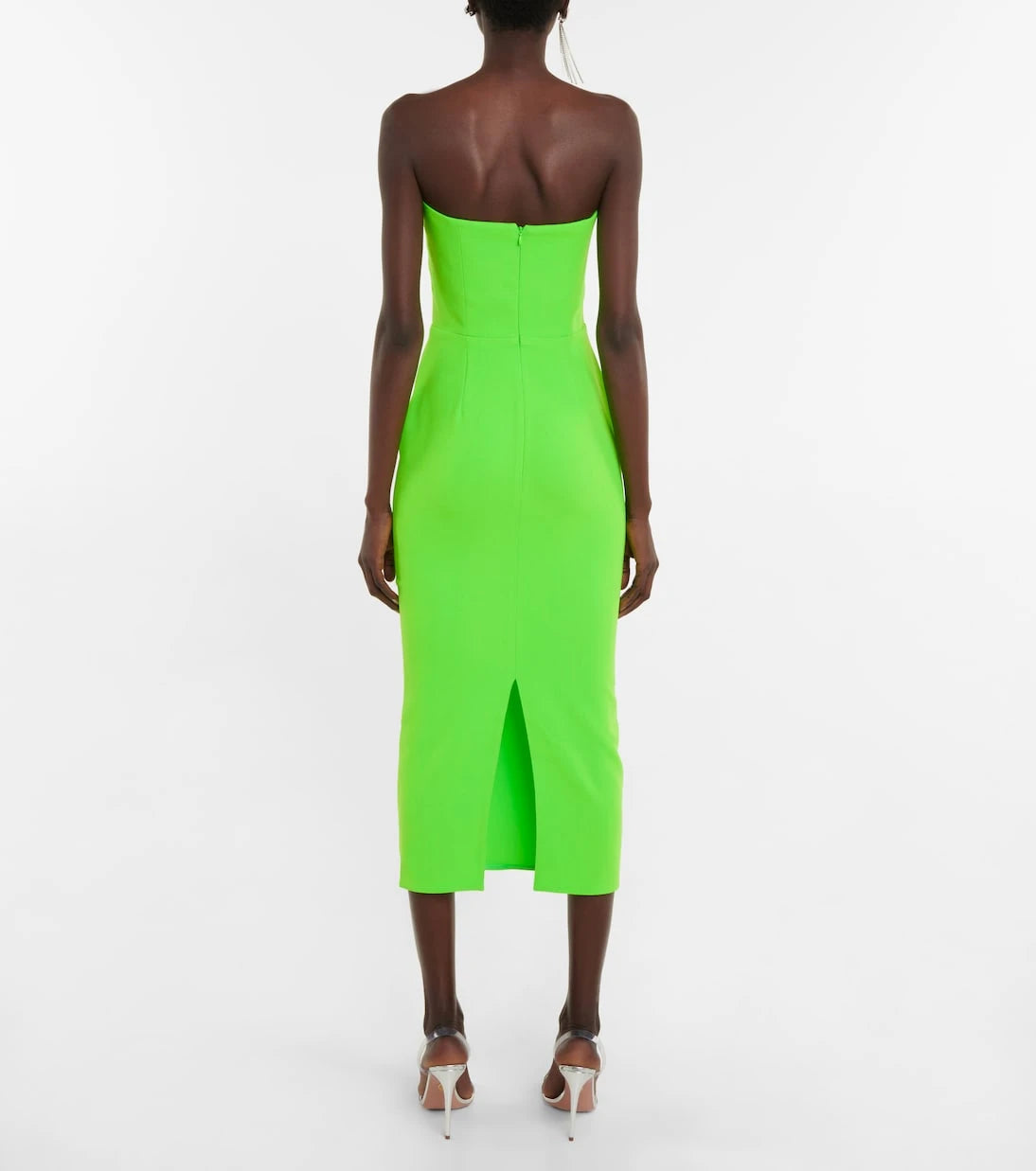 Alex Perry - Hale cutout crêpe midi dress