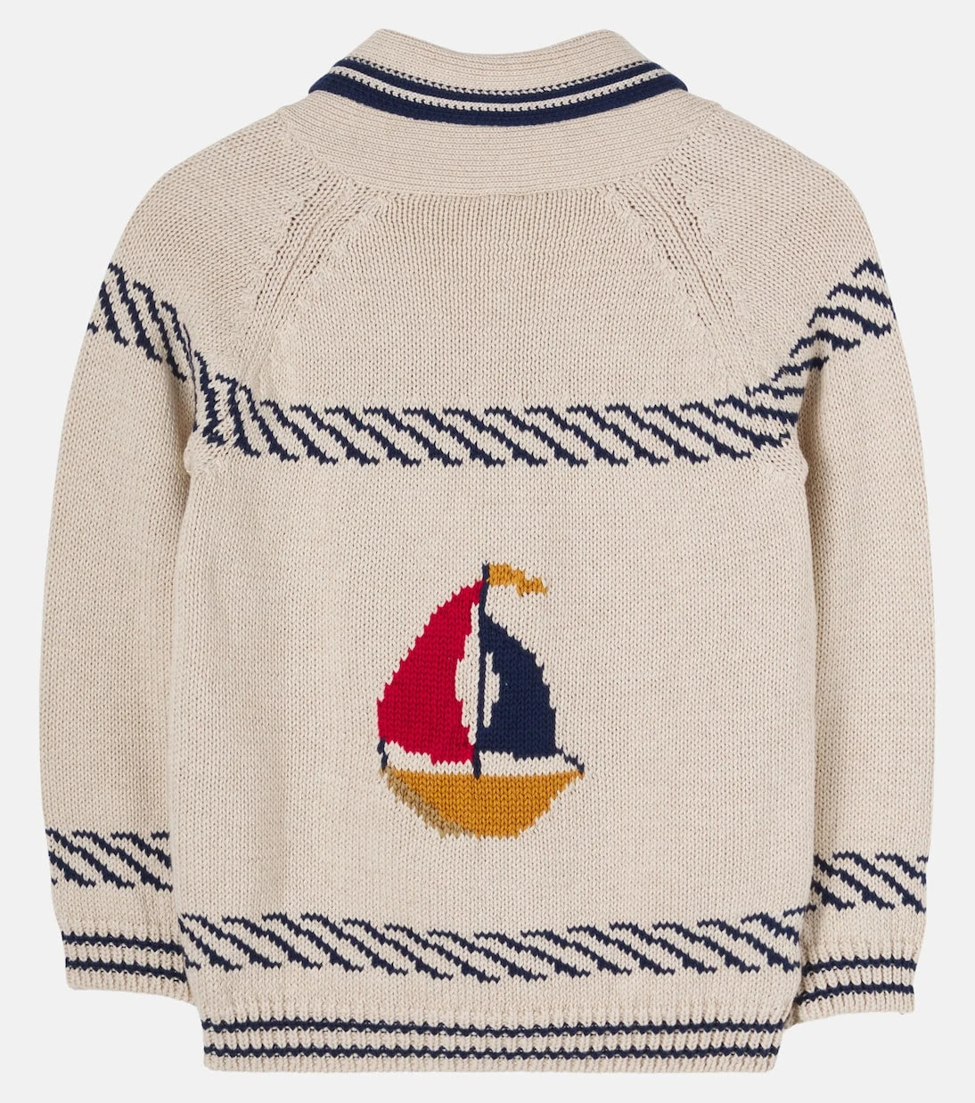 Pepa London - Intarsia cotton cardigan