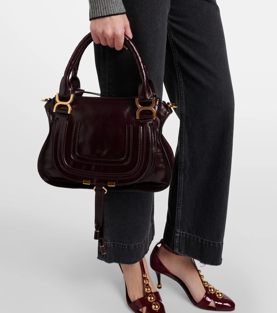 Chloé - Marcie Small leather shoulder bag