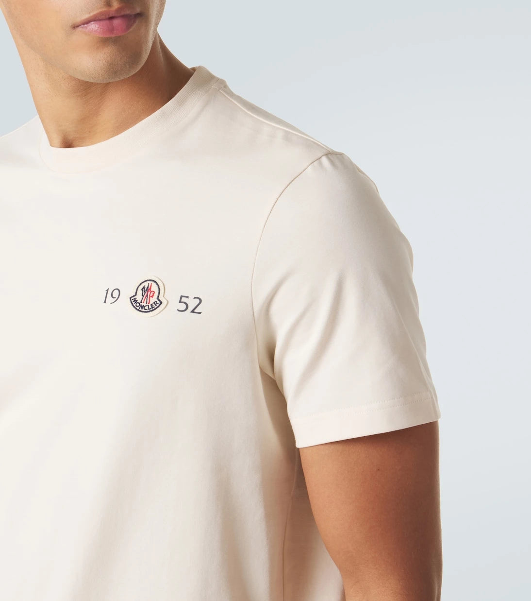 Moncler - Cotton-blend jersey T-shirt