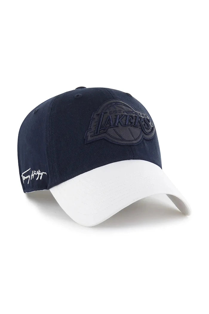 Pamuklu siperlikli şapka 47 brand NBA Los Angeles Lakers '47 x Tommy Hilfiger
