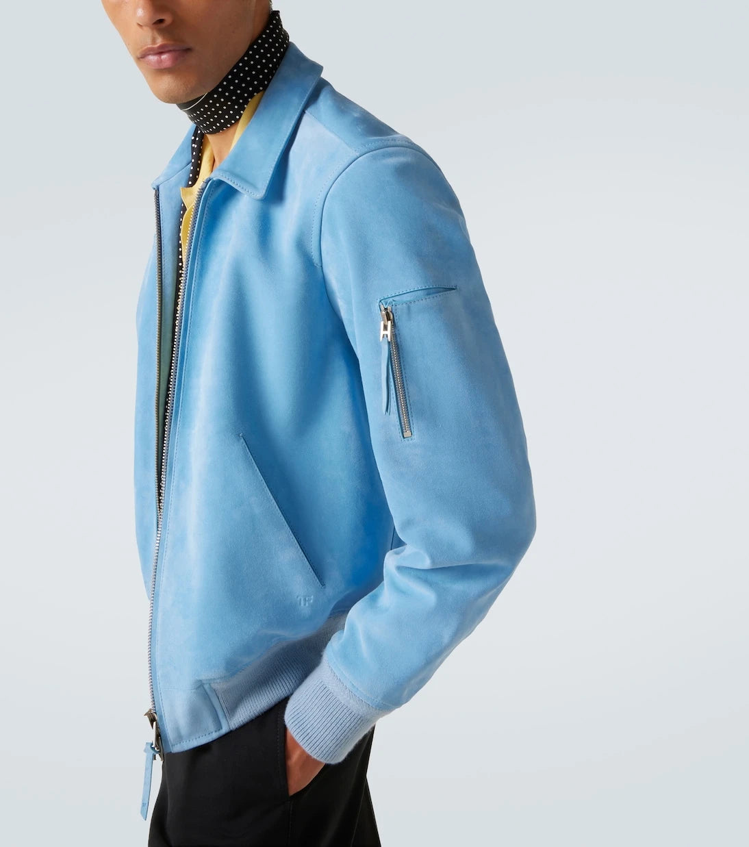 Tom Ford - Suede blouson jacket