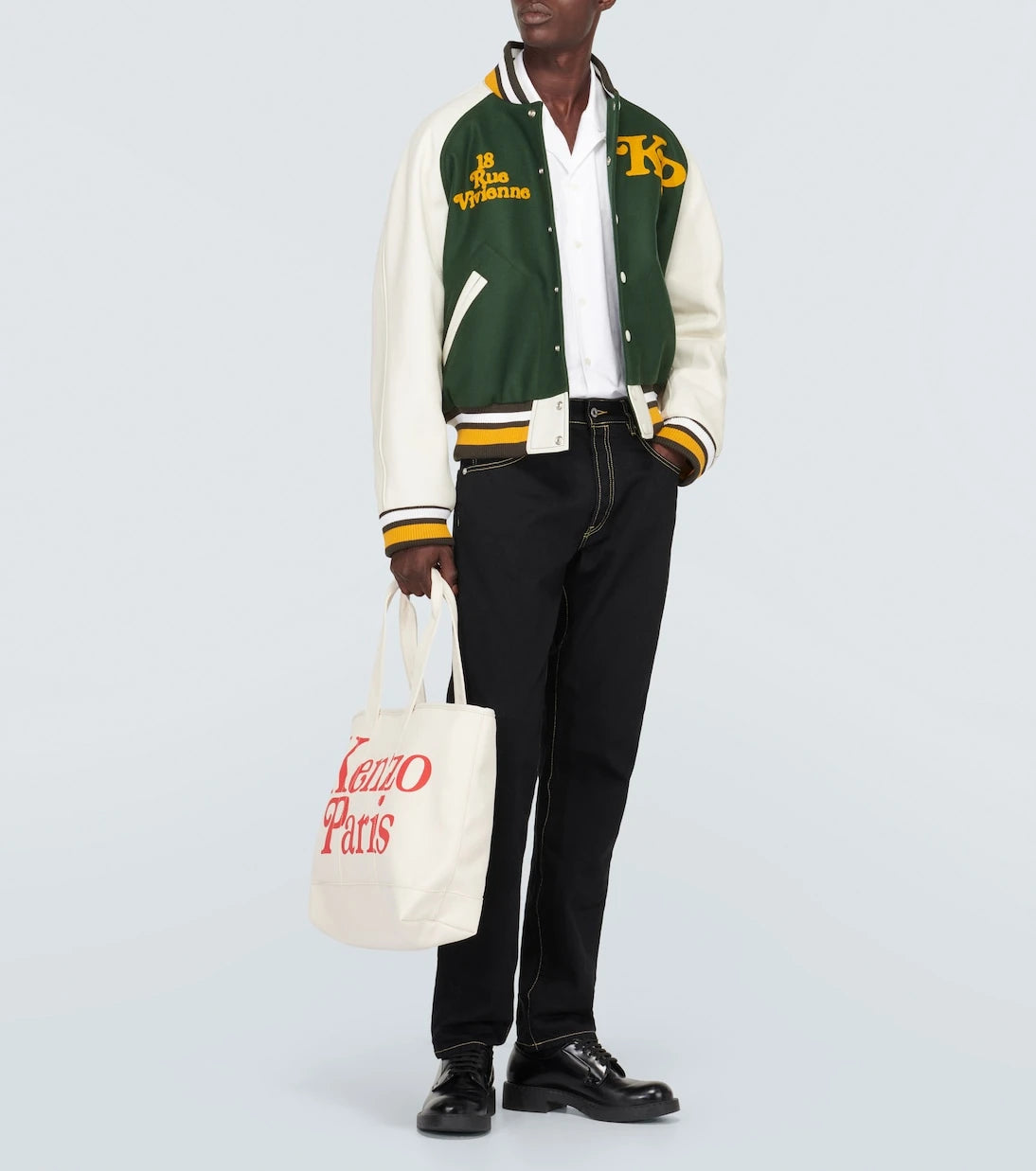 Kenzo - x Verdy Kenzo Utility Large canvas tote bag