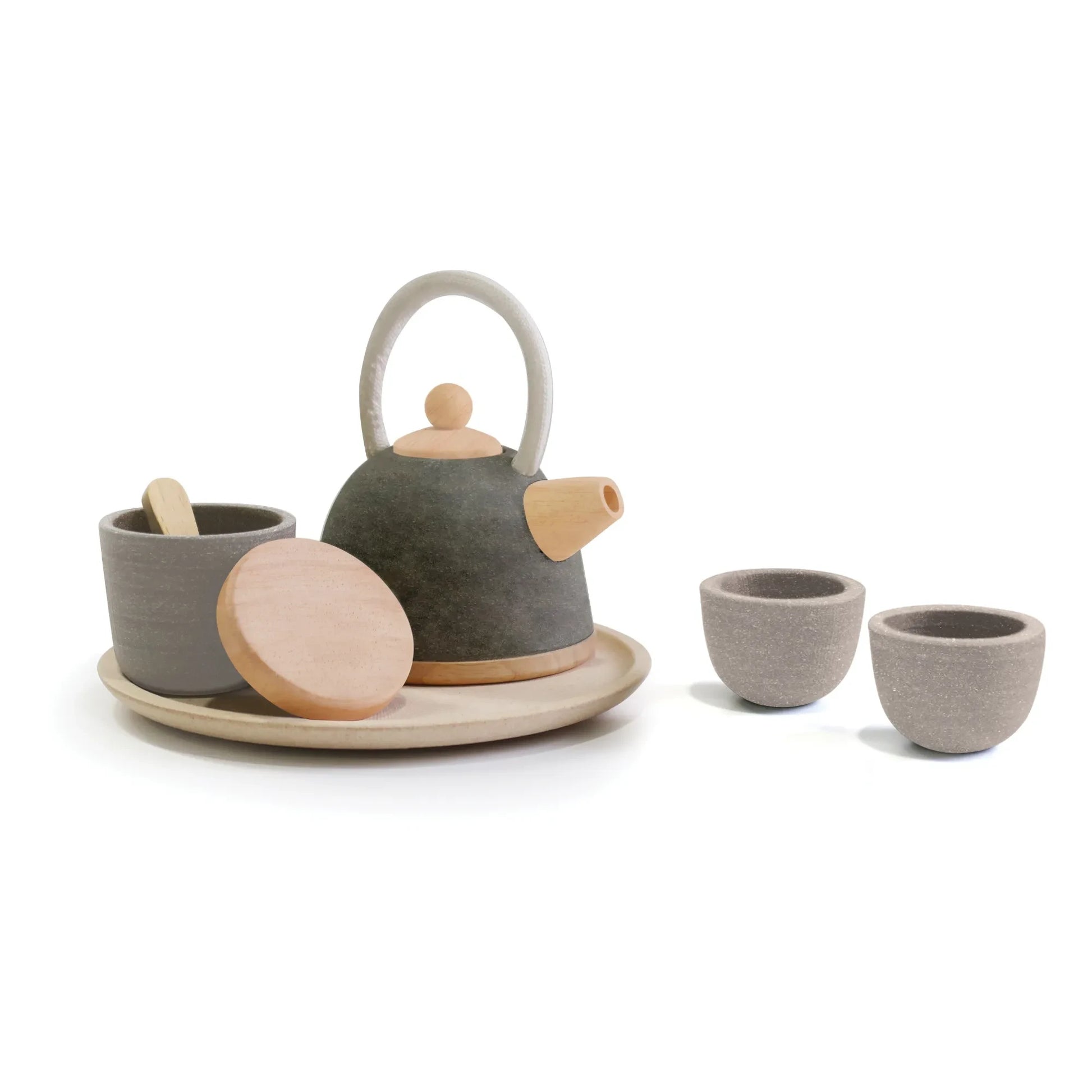 Plan Toys - Tea Service | Grey