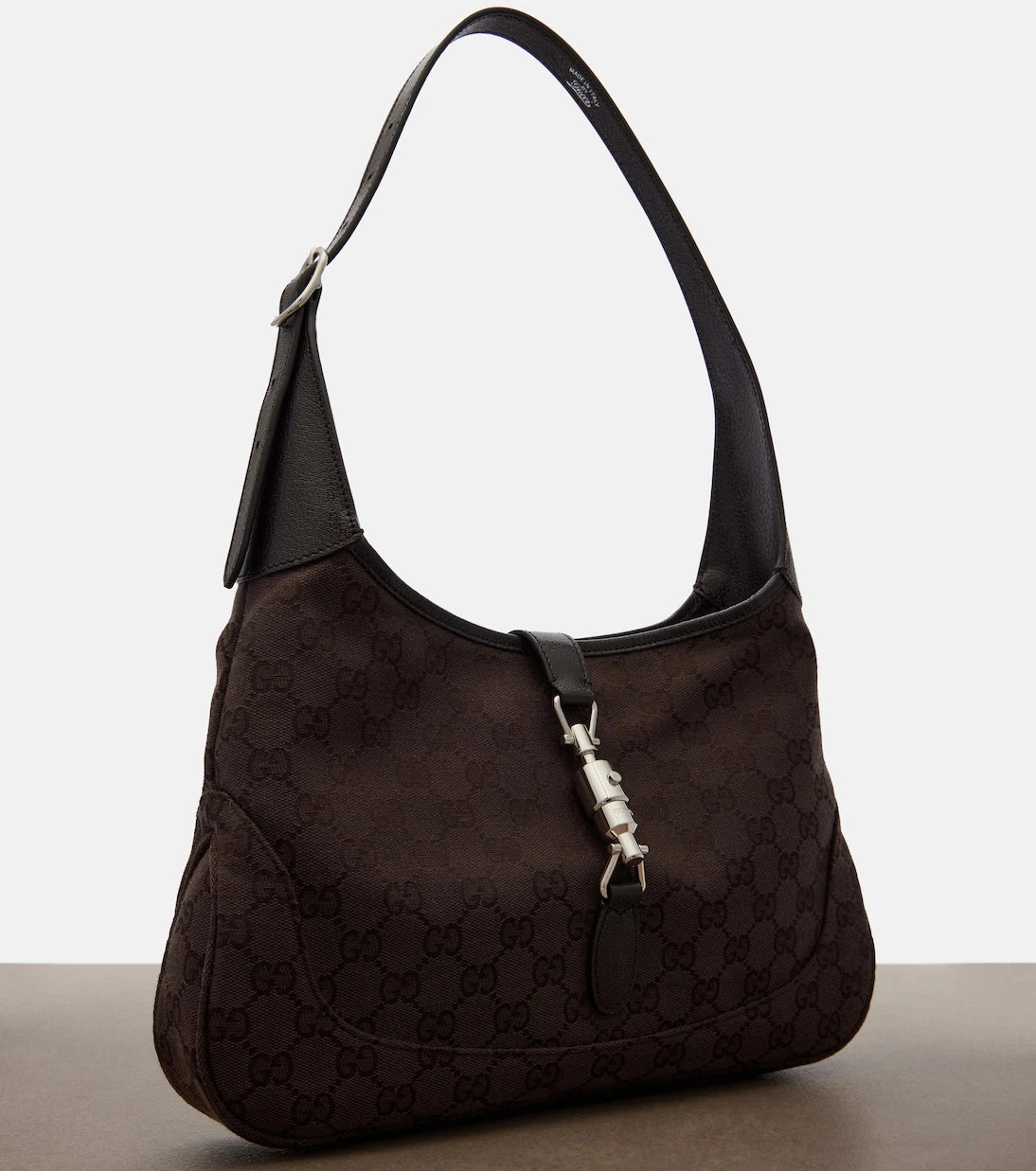 Gucci - Gucci Jackie 1961 Medium canvas shoulder bag