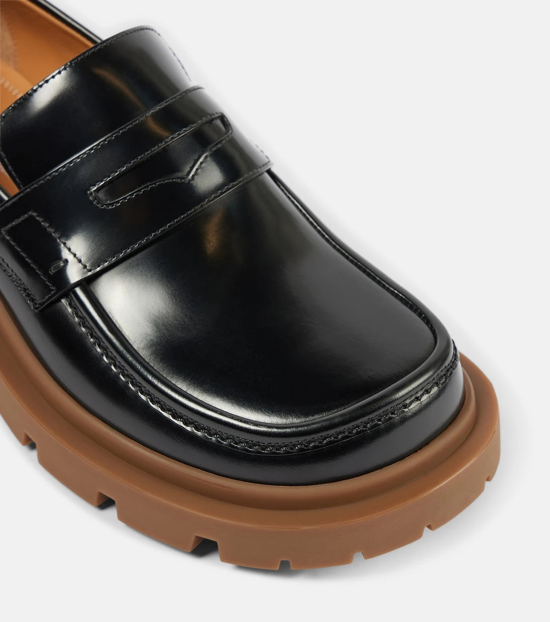Maison Margiela - Ivy leather loafers