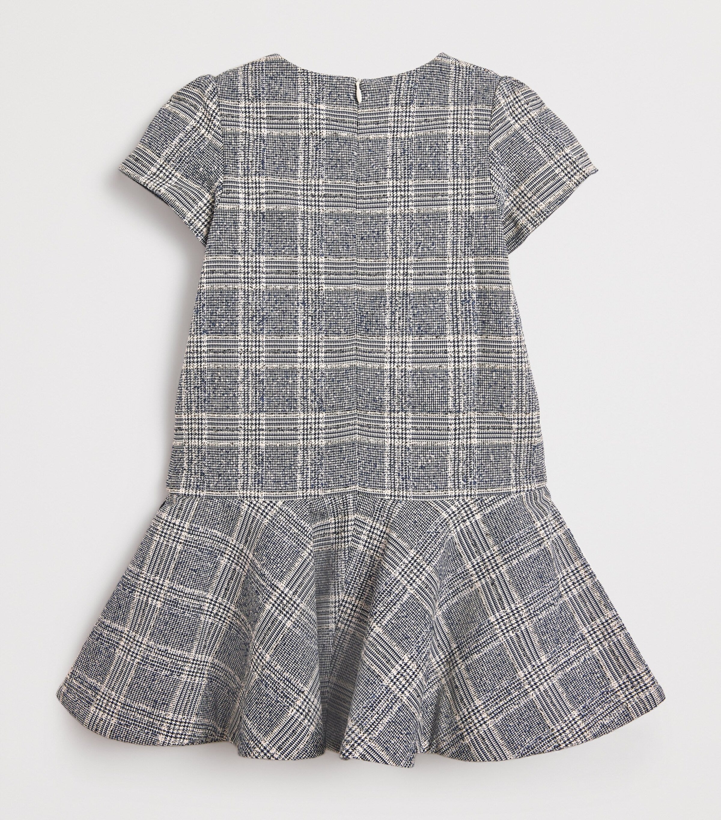 Tweed Short-Sleeve Dress (2-12 Years)