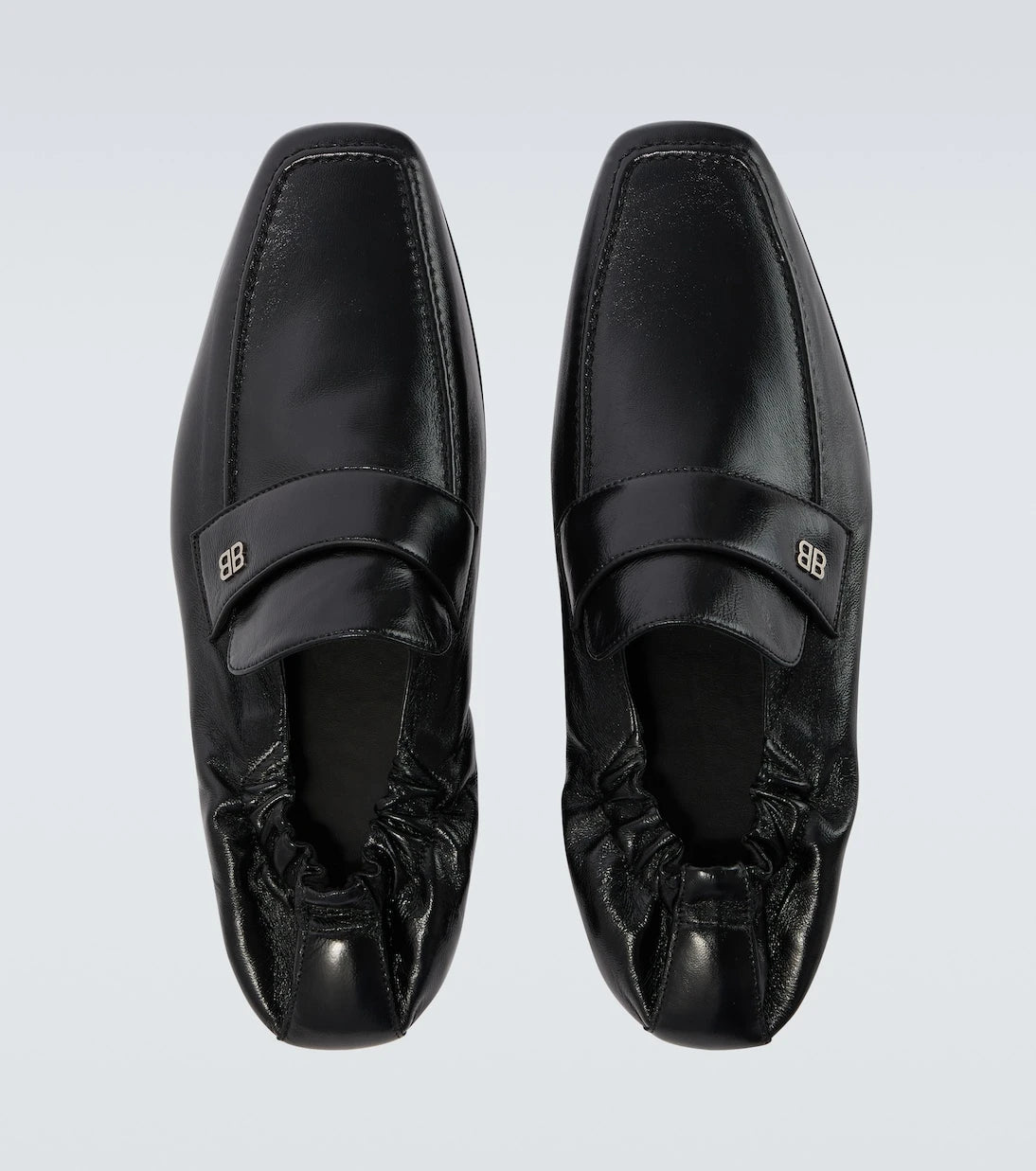 Balenciaga - حذاء باليرمو لوفرز من الجلد