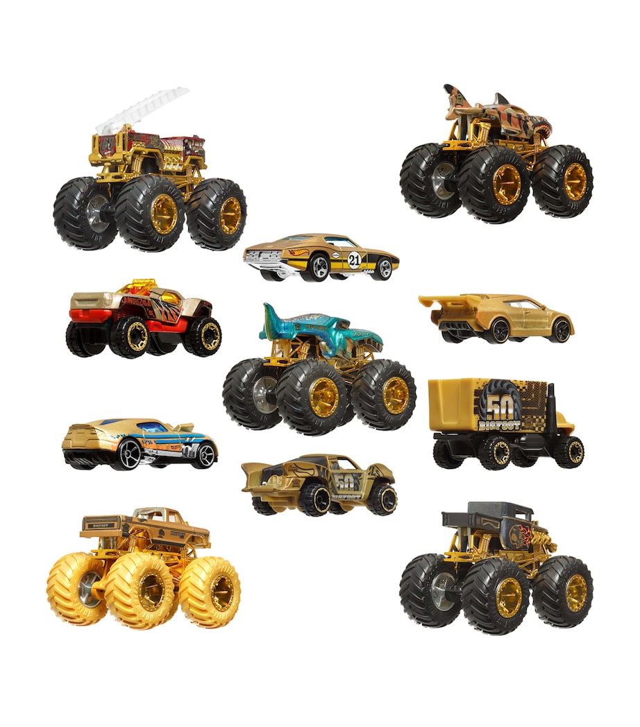 Hot Wheels Monster Trucks Trophy Champions Collection