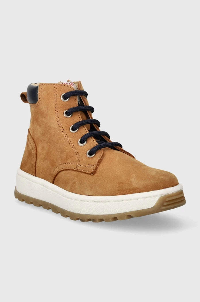 Детски половинки обувки от кожа Pom D'api FLOW BOOTS