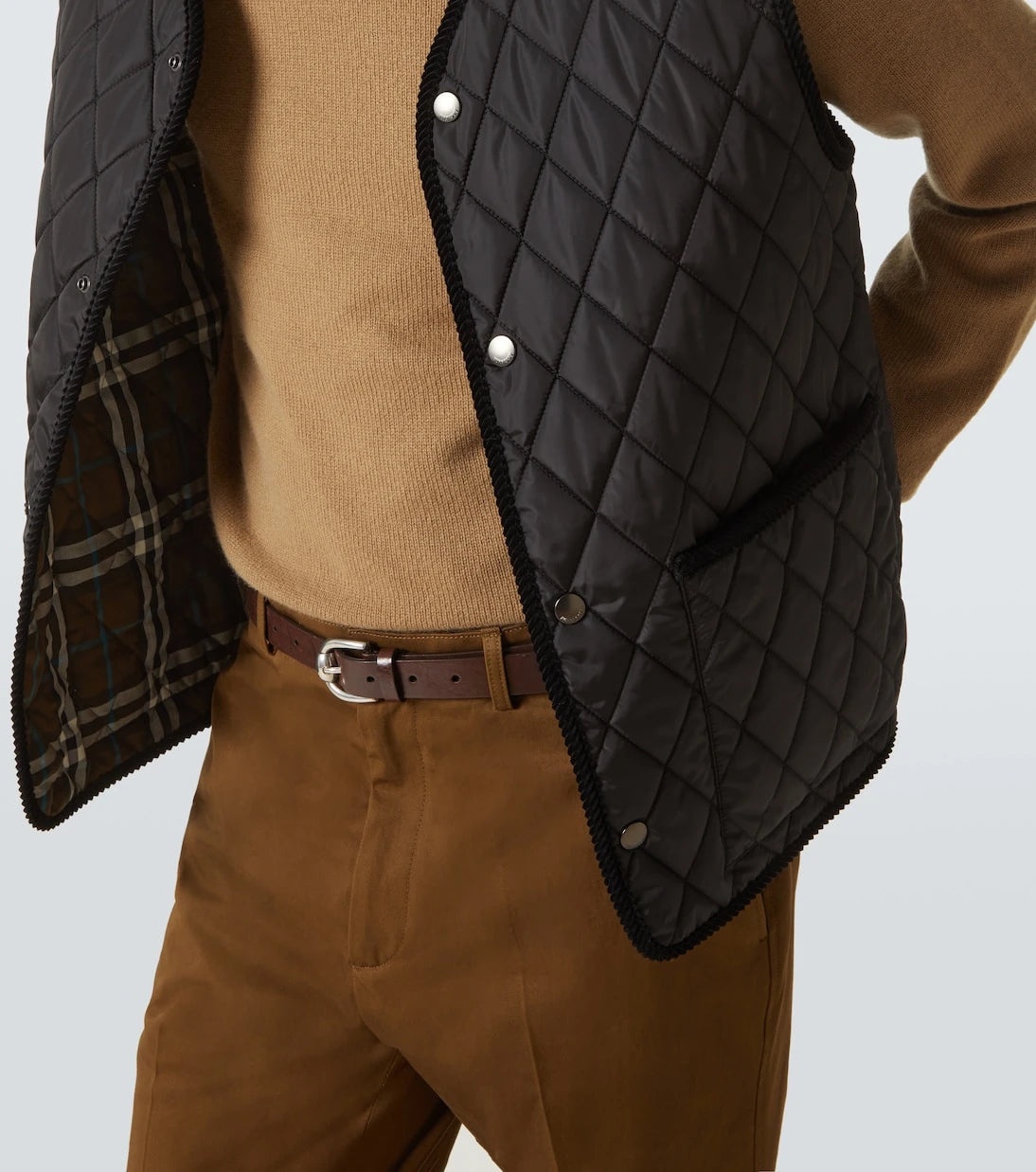 Burberry - Quilted vest