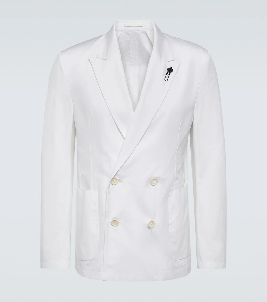 Lardini - Double-breasted cotton blazer