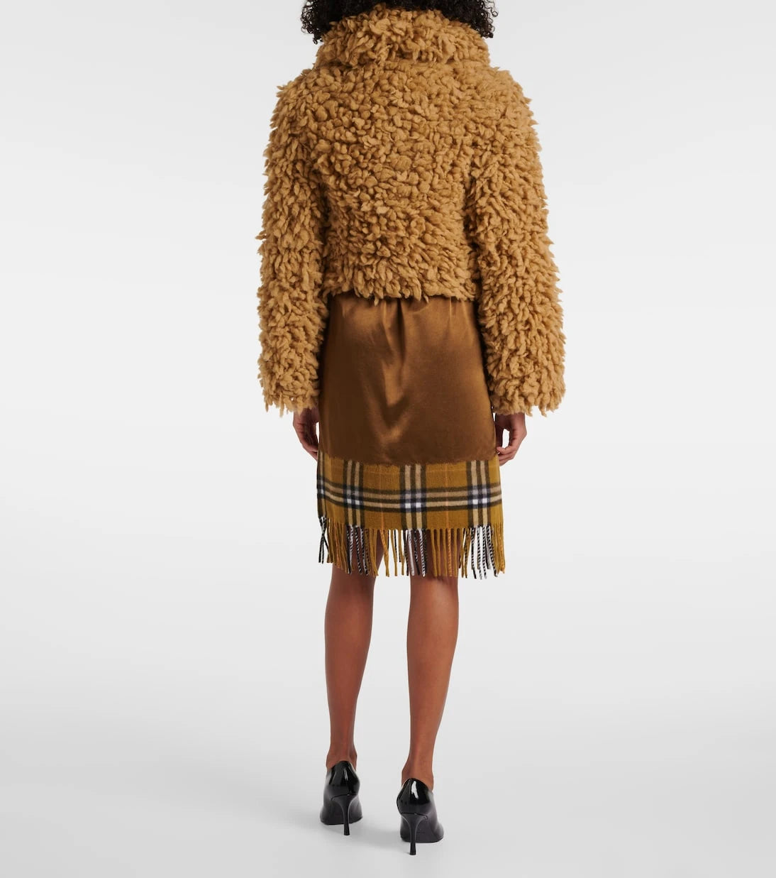 Burberry - Faux shearling jacket