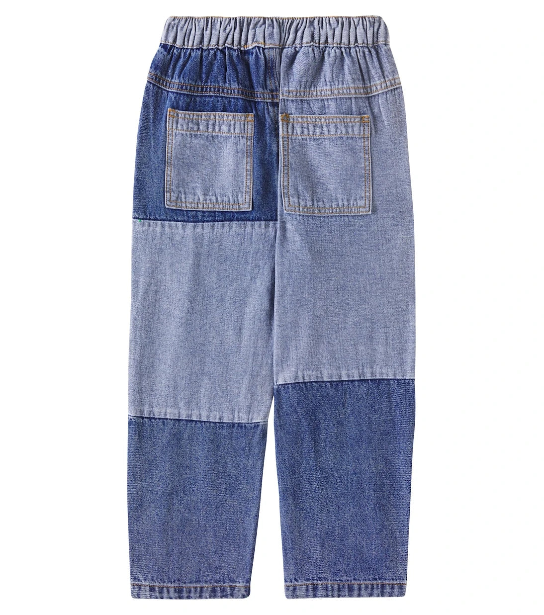Rylee + Cru - Patchwork straight jeans