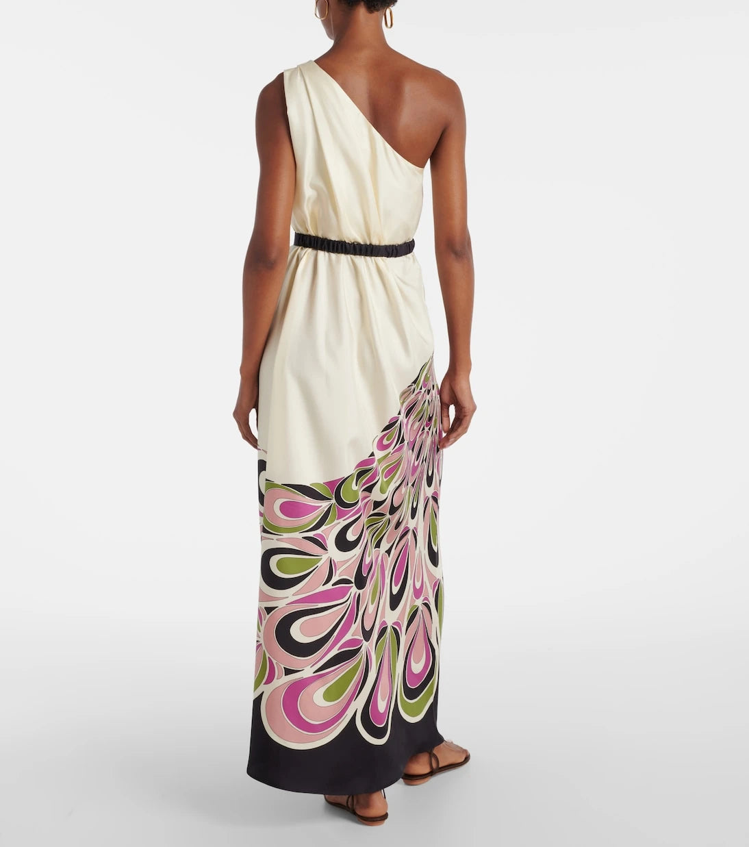 La DoubleJ - Roy printed silk twill maxi dress