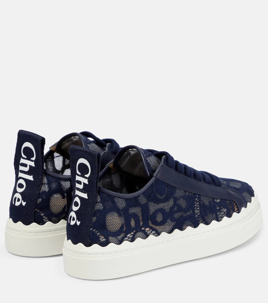 Chloé - Lauren lace sneakers