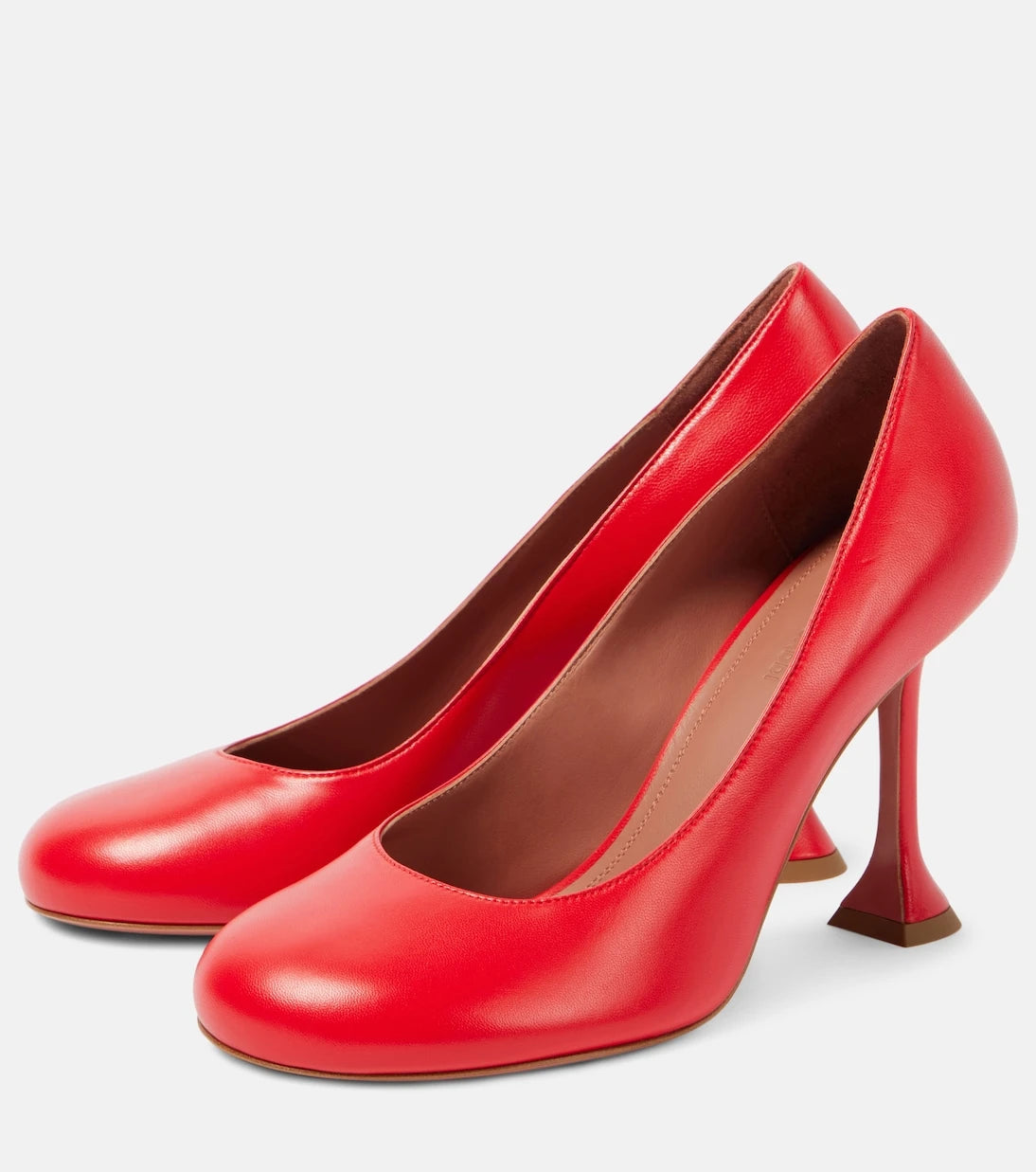 Amina Muaddi - Iris 95 leather pumps