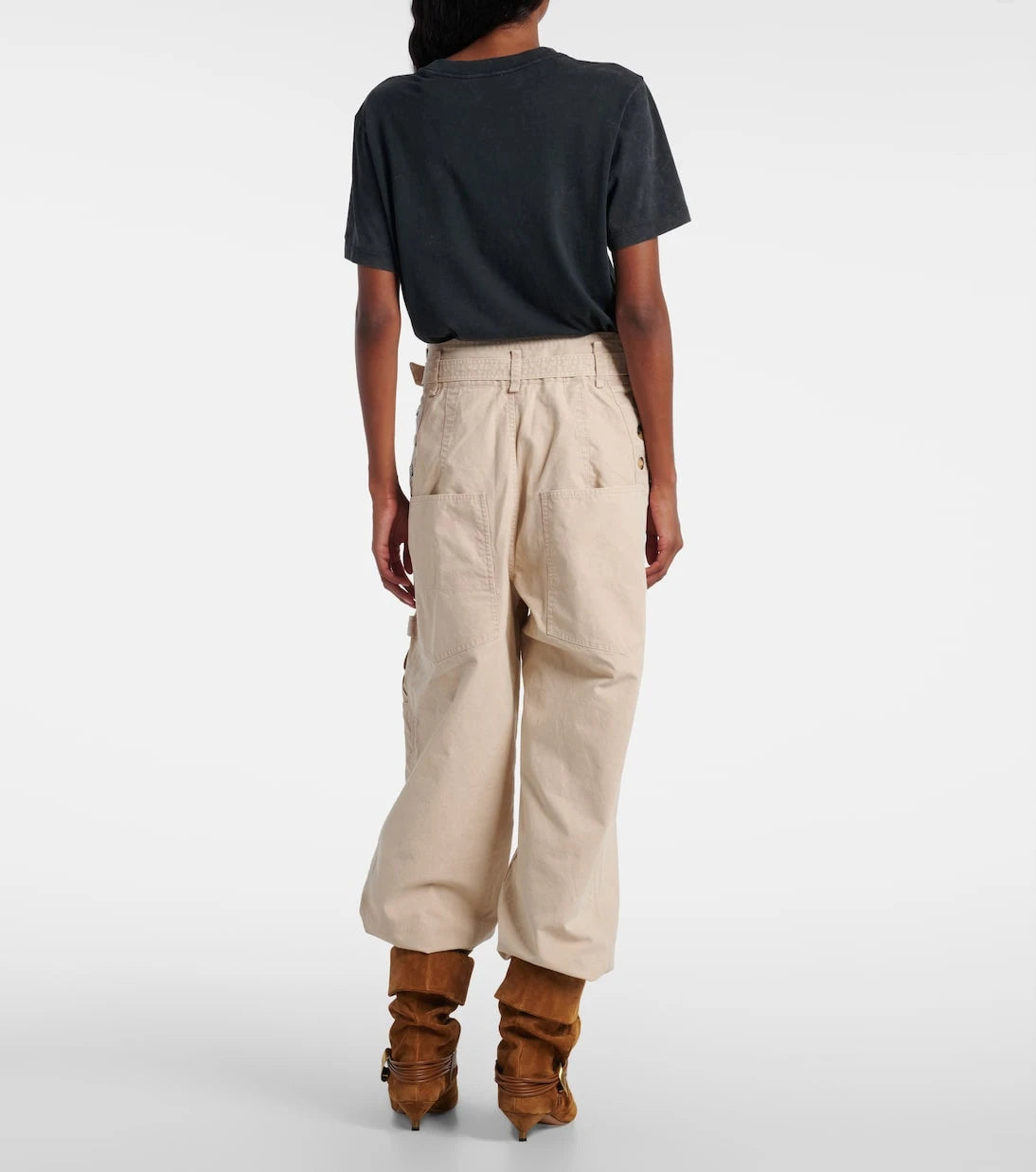 Marant Etoile - Mathilda koton kargo pantolon