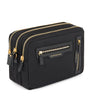 Triple Zip Cross-Body Bag