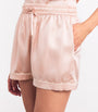 Harrods Pink Silk Short Pyjama Set