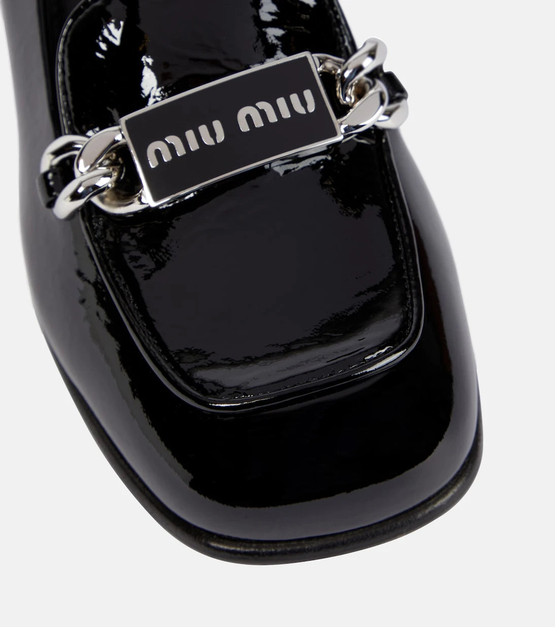 Miu Miu - Patent leather loafers