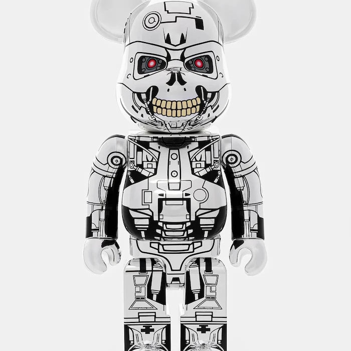 Декоративна фигурка Medicom Toy Be@rbrick Endoskeleton (T2 Ver.) 400%