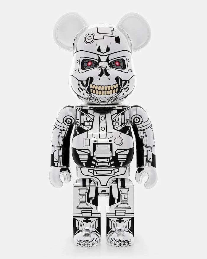 Декоративна фигурка Medicom Toy Be@rbrick Endoskeleton (T2 Ver.) 400%