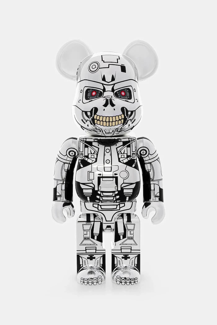 Декоративна фигурка Medicom Toy Be@rbrick Endoskeleton (T2 Ver.) 400%