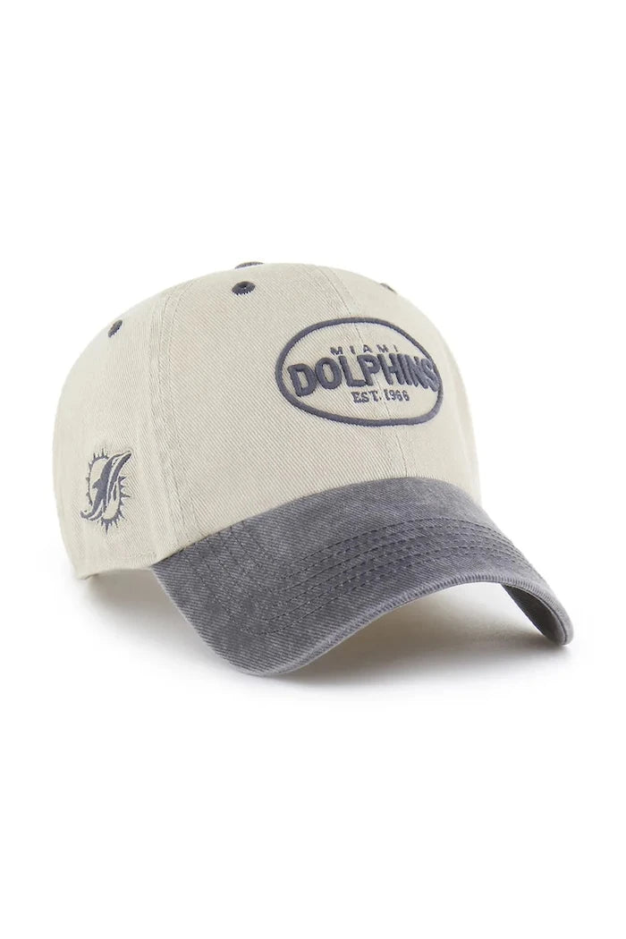 Памучна шапка с козирка 47 brand NFL Miami Dolphins