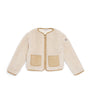 Moncler Enfant Teddy Fleece Zip-Up Jacket (8-10 Years)