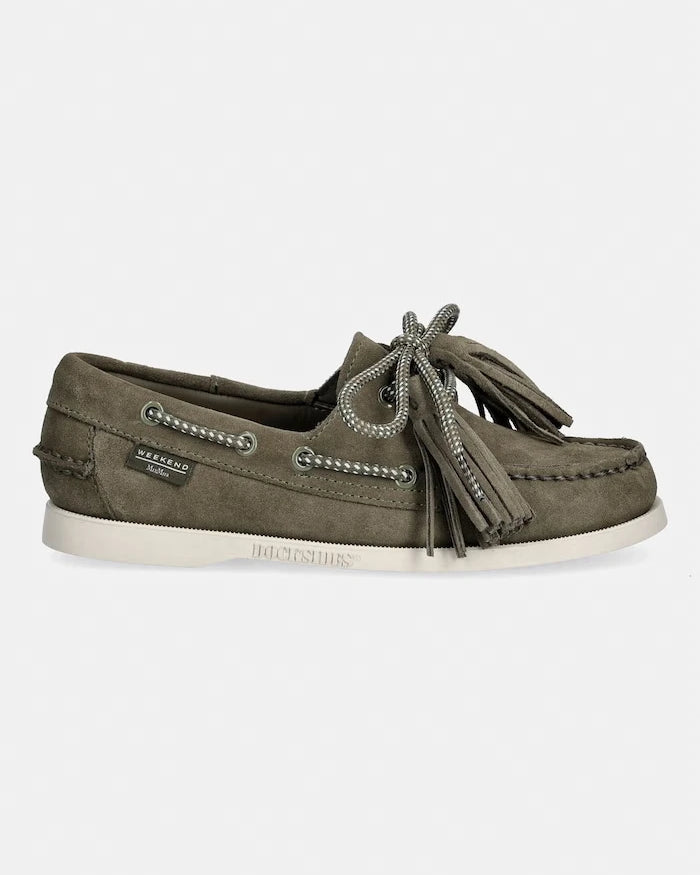 Велурени мокасини Weekend Max Mara Wkadockside