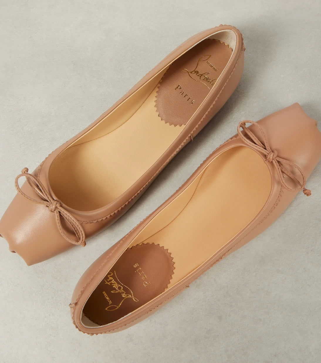 Christian Louboutin - Mamadrague leather ballet flats