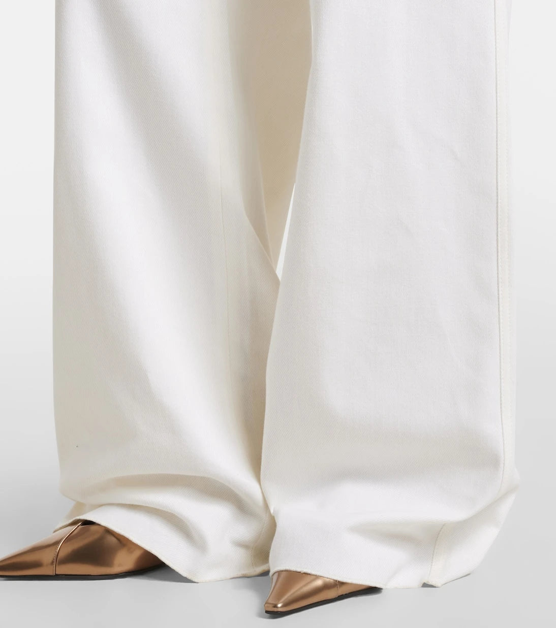 Max Mara - Ruggero cotton wide-leg pants
