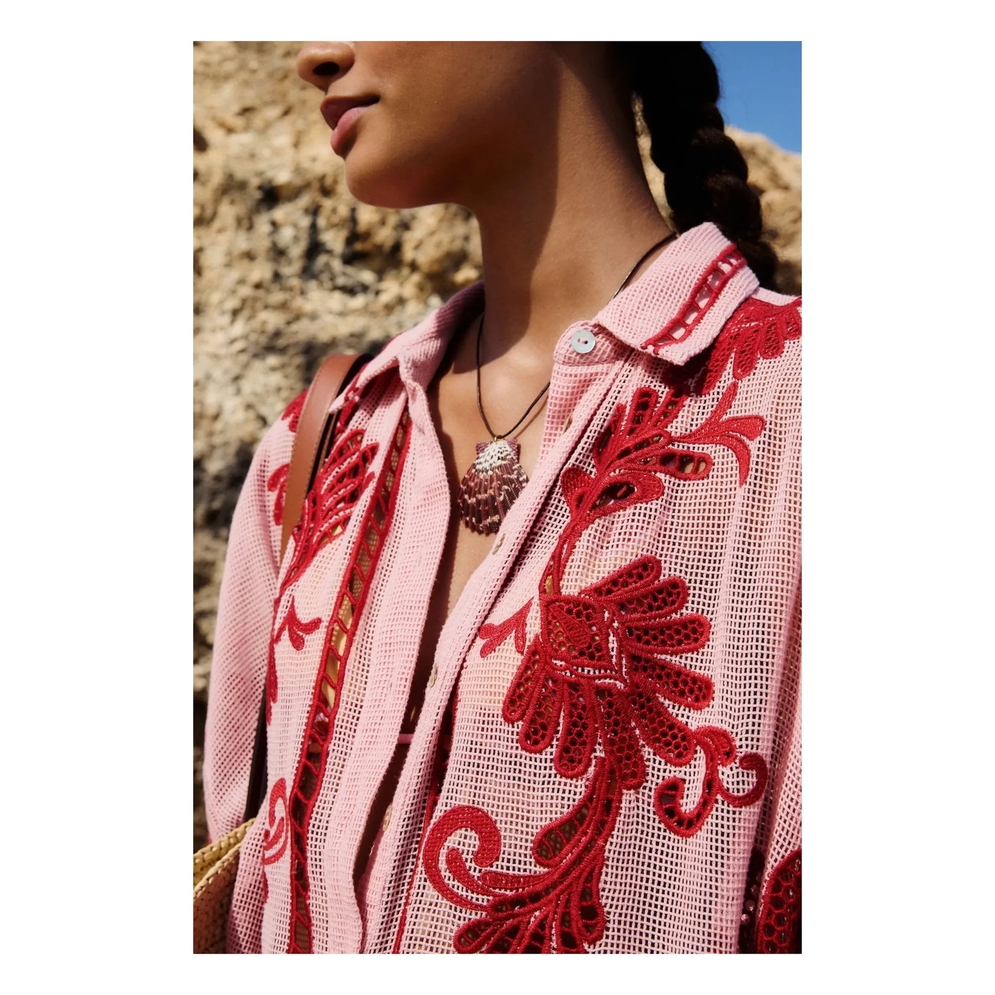 Farm Rio - Arabesque blouse | Pink